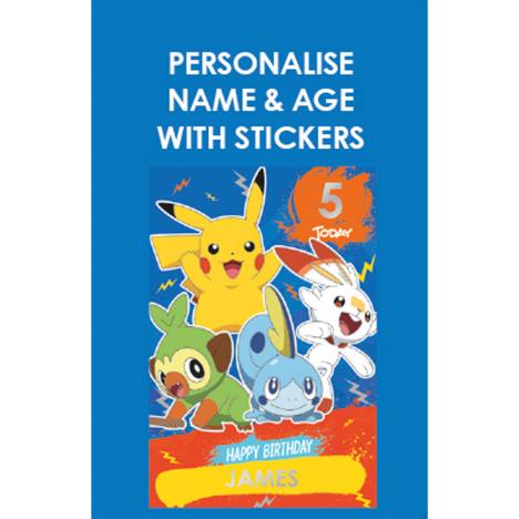 Pokemon Personalise Your Own Birthday Card Extra Image 2